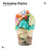 Kids Seaside N 9886-2 ATV toy set Baby Beach Hourglass drive sea dredging pool shovel play sand tool bucket
