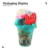 N 203-1 Children's beach ATV toy set Baby beach hourglass drive sea dredging pool shovel play sand tool bucket