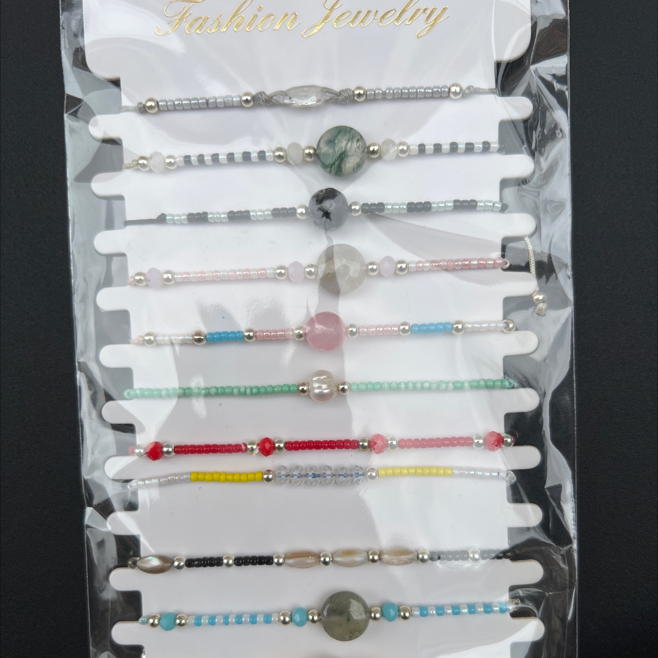 Japan imported rice beads natural stone bracelet ancient and modern jewelry ancient and modern jewelry ancient and modern jewelry thumbnail