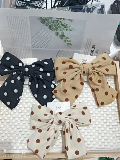 Net Red 2022 New Hair Clip Cartoon Mouth Clip Ins Small Fragrance Edge Clip Bangs Clip Sen Leather Hair Clip Series 117 Rainbow Village