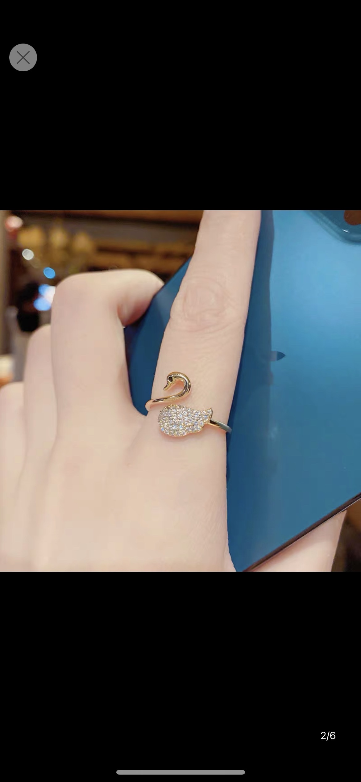 Swan ring