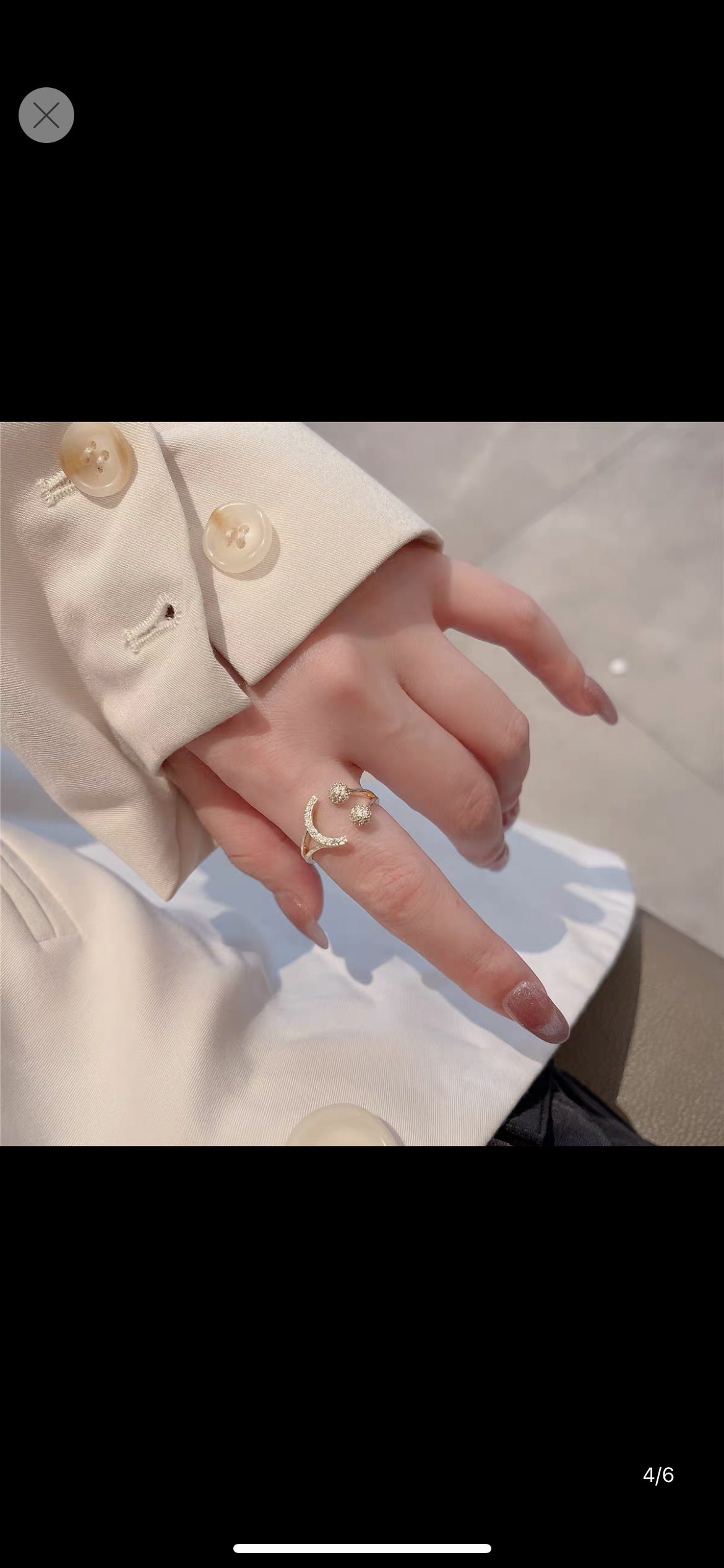 Smiley face ring