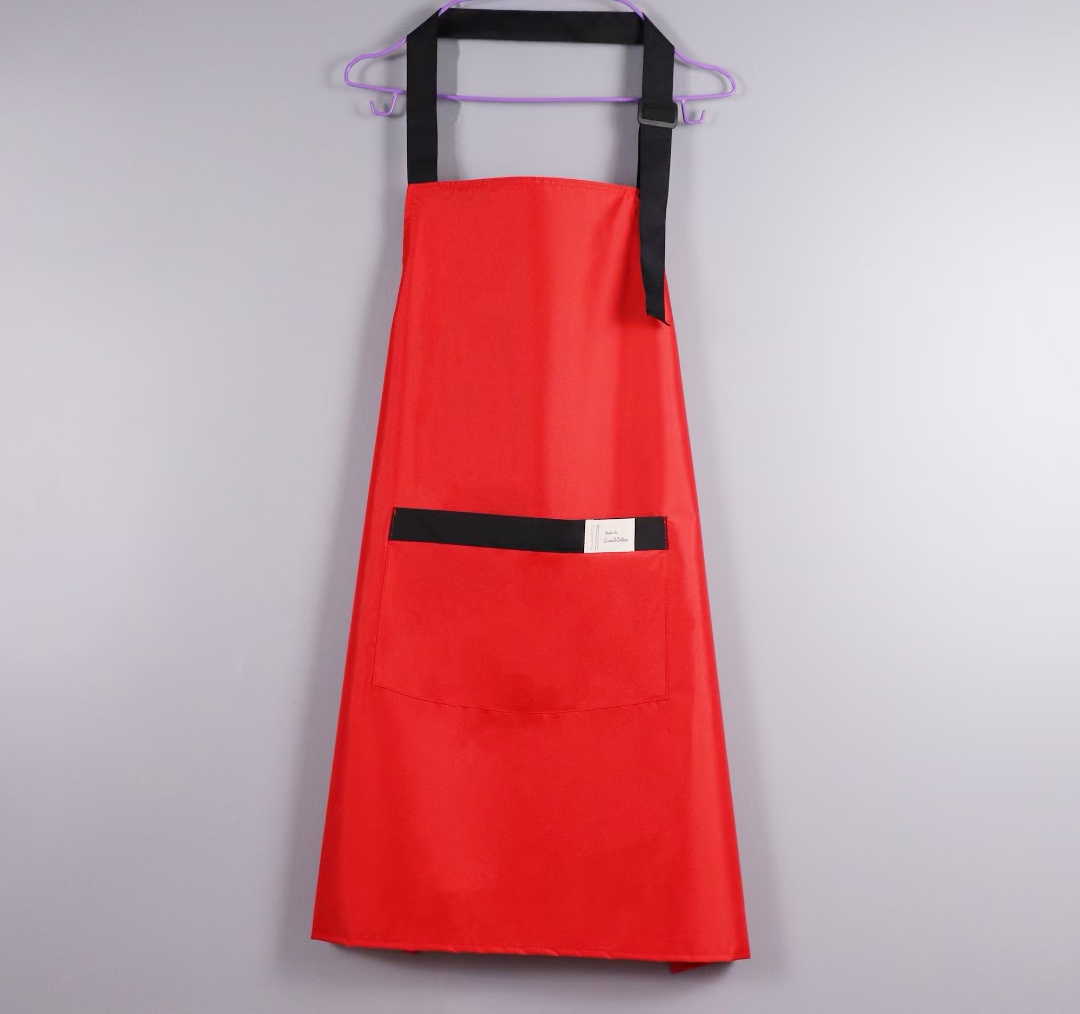 Kitchen Baking Household Waterproof Apron Cute Fashion Oil And Stains Can Wipe Hands Cooking Adult Waist Girth undefined