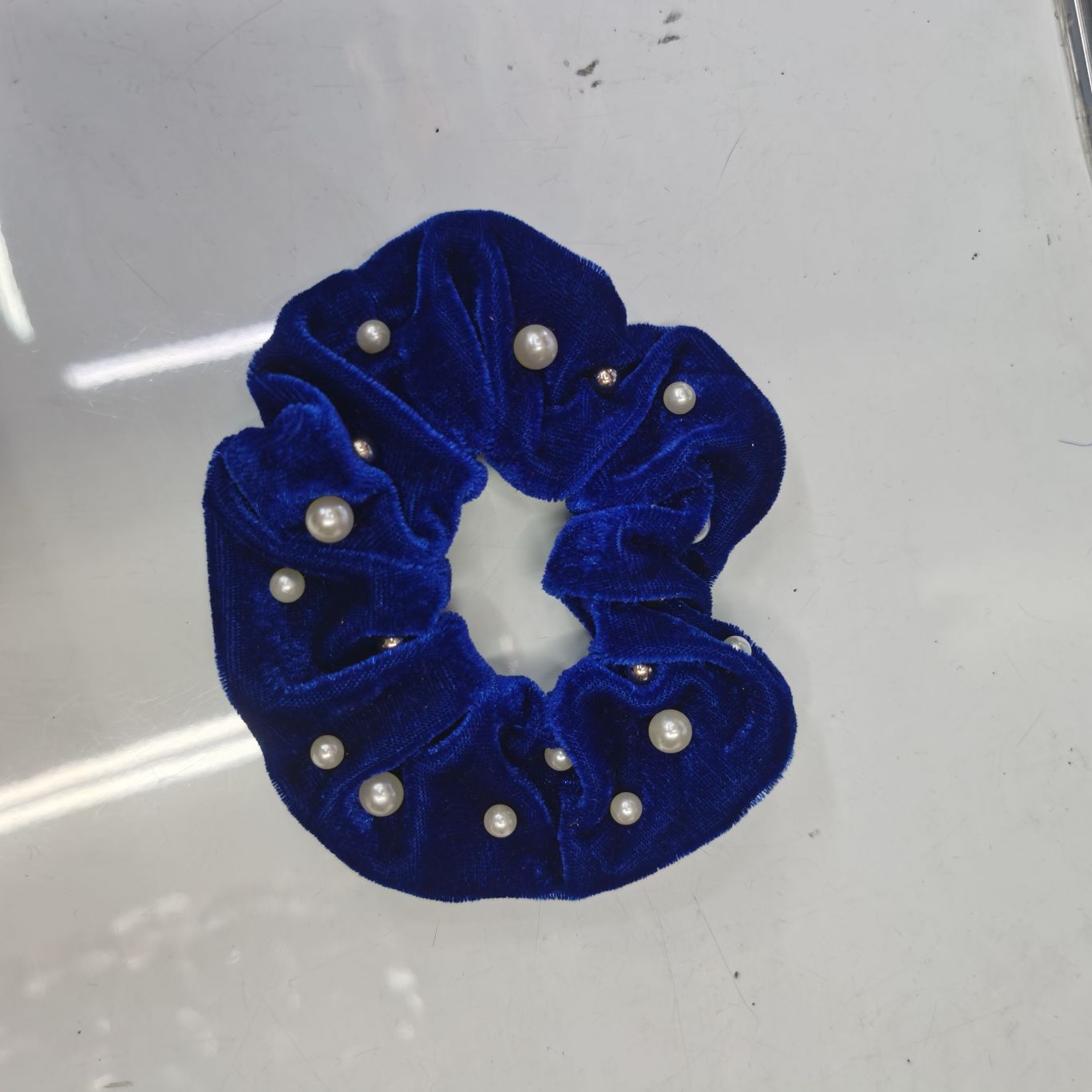 Net red head ring three pearl accessories accessories popular style four sides flannelette non-down series Chen Fei 071 thumbnail