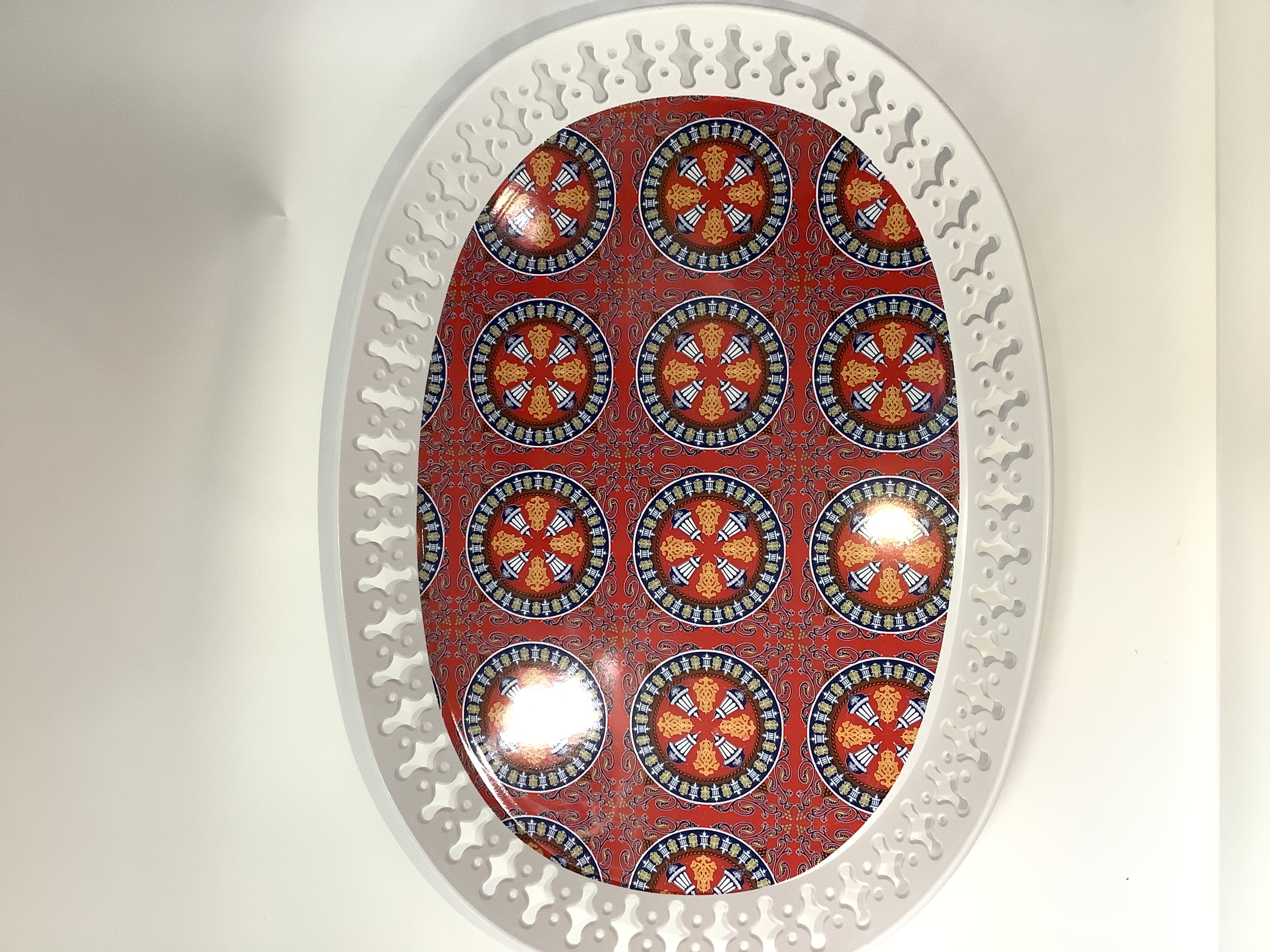 HX-20173231B Multi-purpose oval tray for tea cup fruit bowl thumbnail