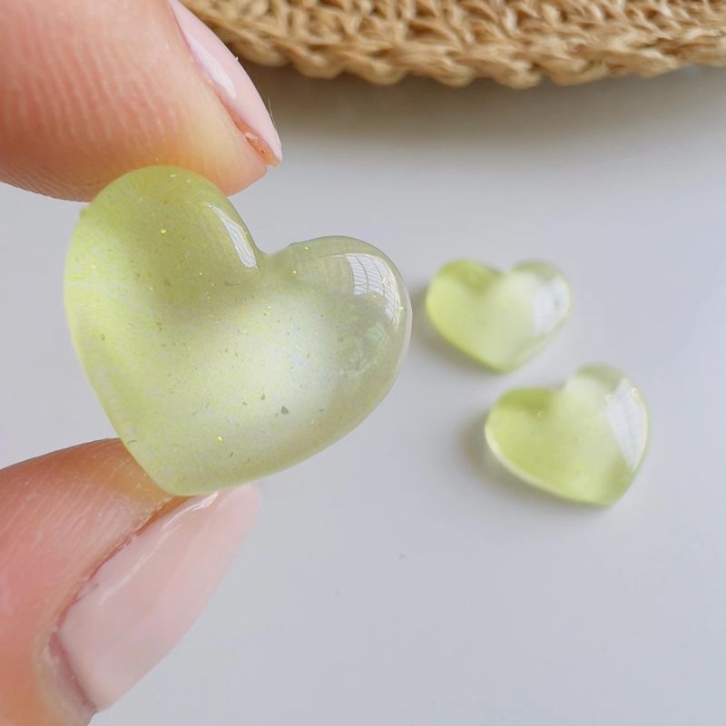 Diy Resin Accessories Cute Translucent Gradient Love Item Picture