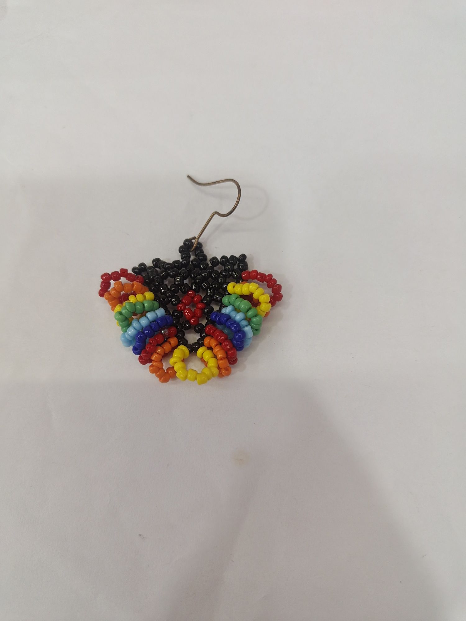 2002 M bead popular new ear triangle ring hang heavy 00010 cutting sync