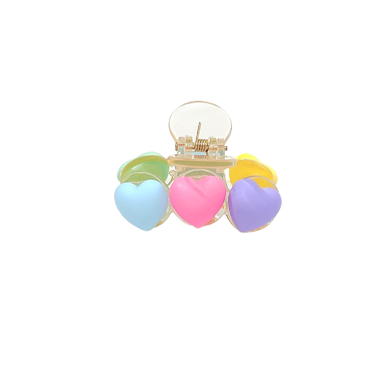 Spring Color Hot Mini Grab Clip Simple Hair Accessories For Girls Clip Square Hair Clip For Children Cartoon Small Grab Clip Cute Girl Broken Hair Clip 2022 New Net Red Hair Accessories For Girls Hair Clip 60