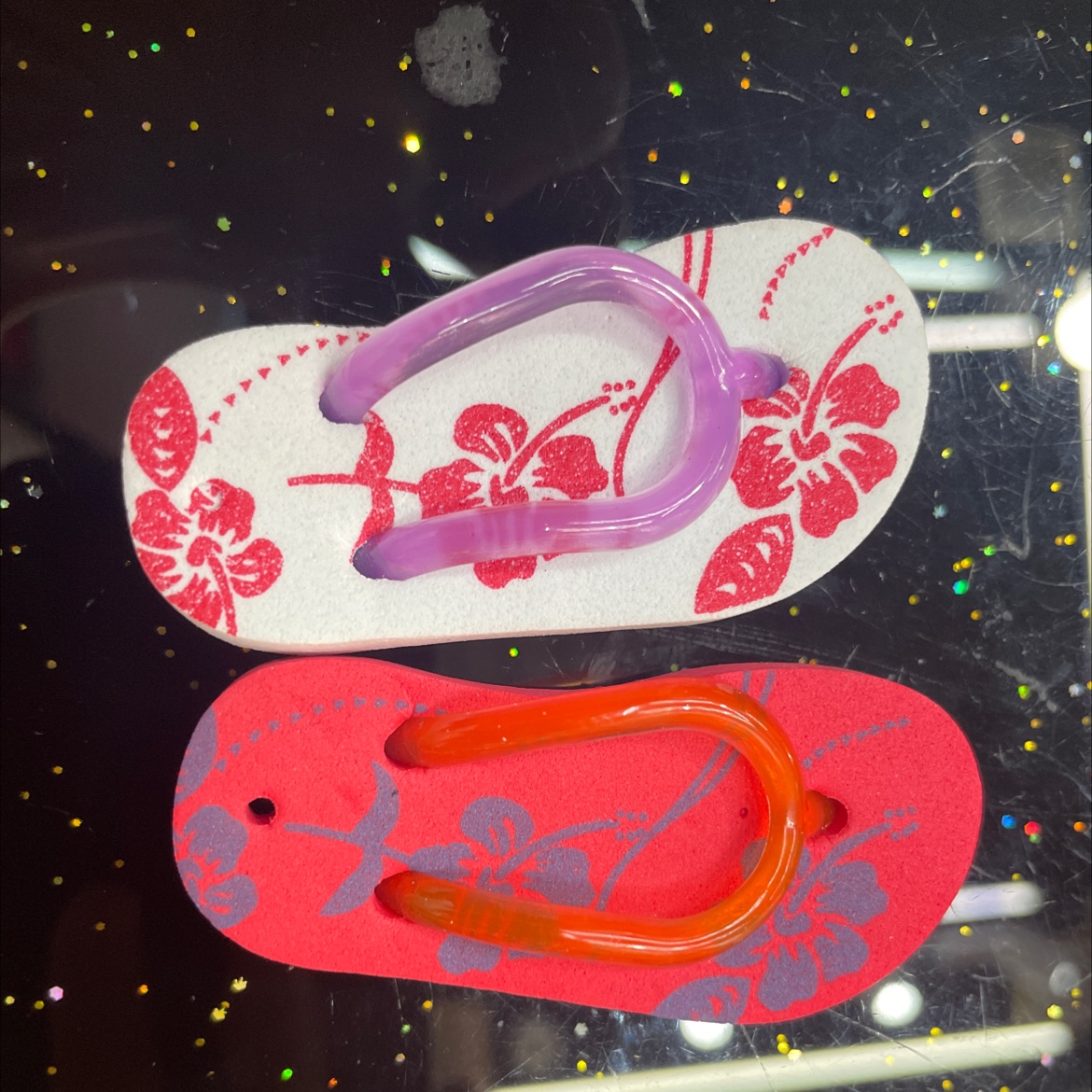 EvA拖鞋，梅花鞋钥匙扣详情图2