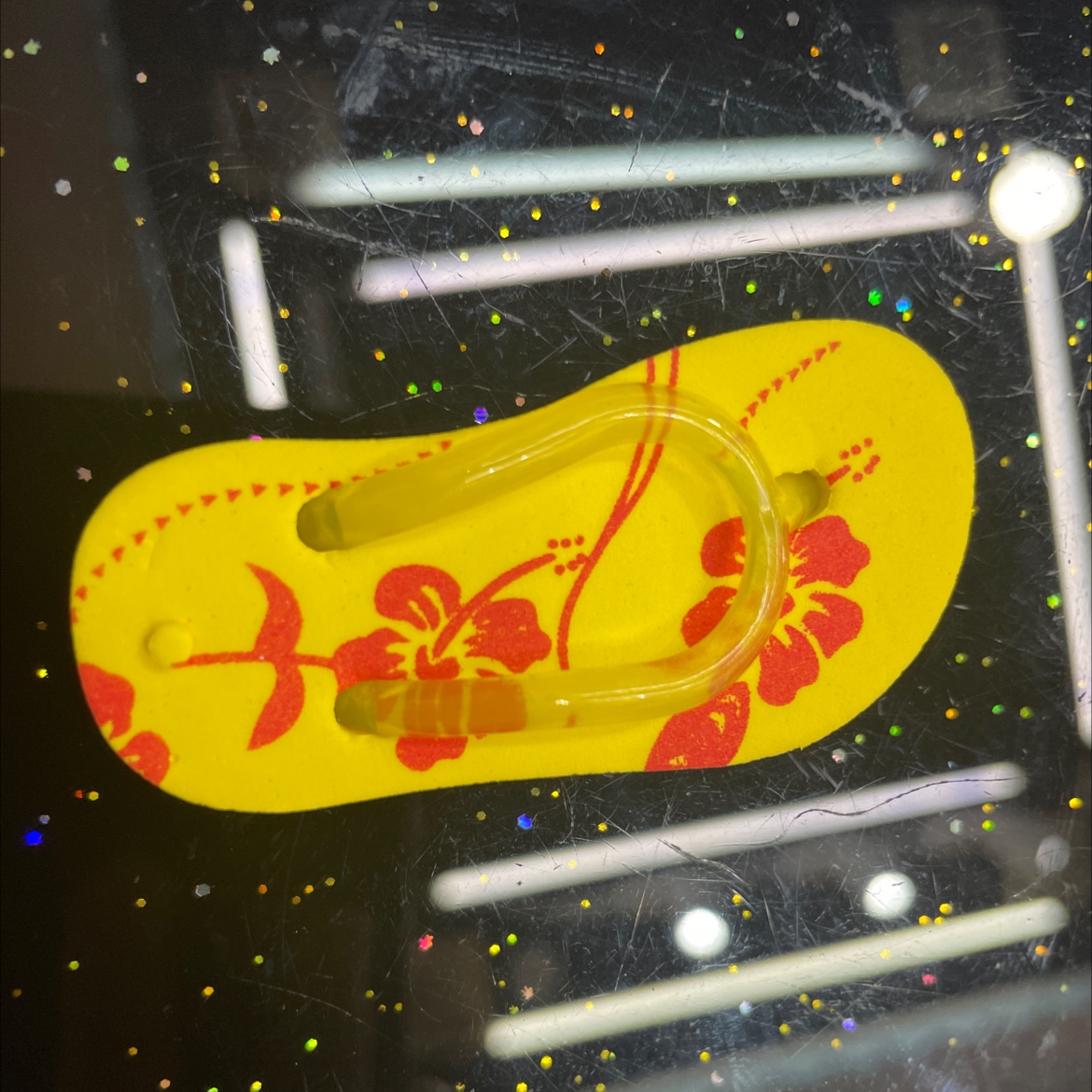 EvA拖鞋，梅花鞋钥匙扣详情图3