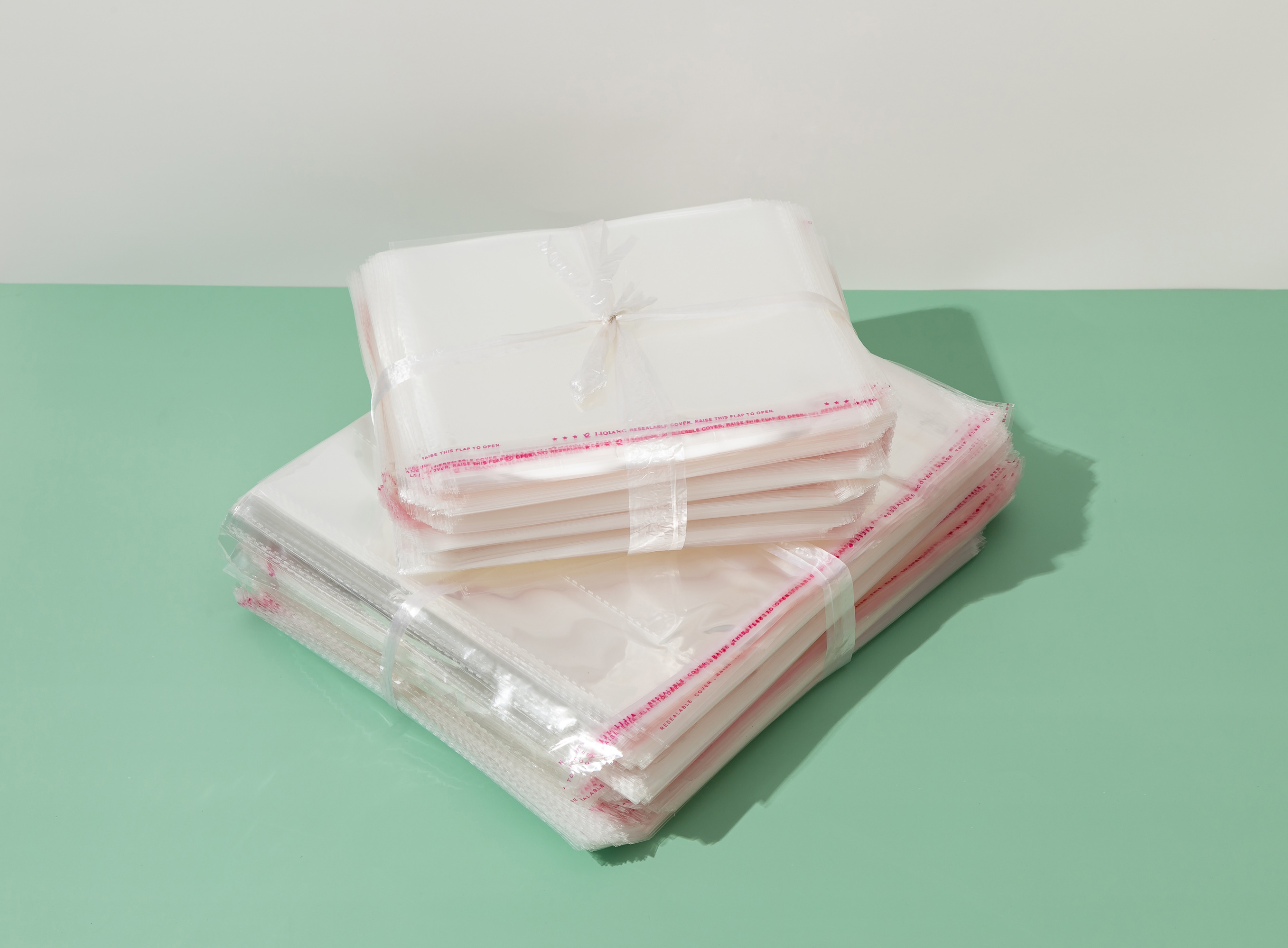Width 8 Cm Jewelry Bag Self-Adhesive Transparent Opp Card Head Self-Adhesive Bag Bracelet Bag Piano Cloud-1229 details Picture