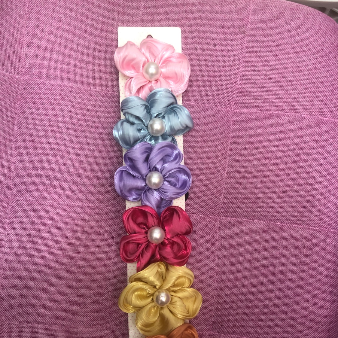 Xingyang Jewelry The Latest Net Red Five-Petal Plus Pearl Flower
