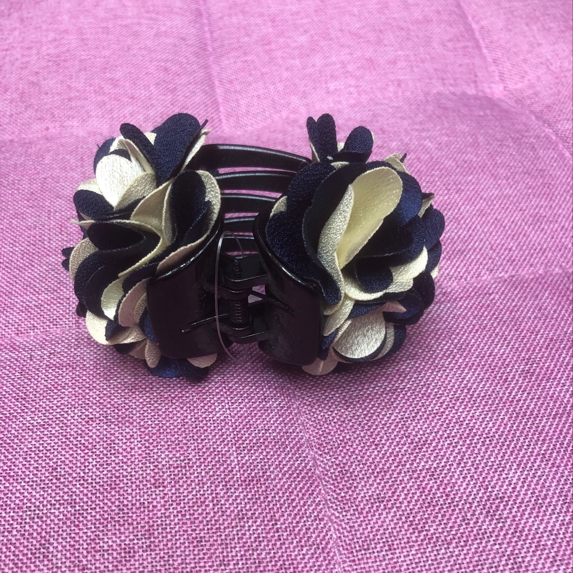 Xingyang Jewelry New Cloth Two-Color Flower Claw Xy7639 Specification drawing