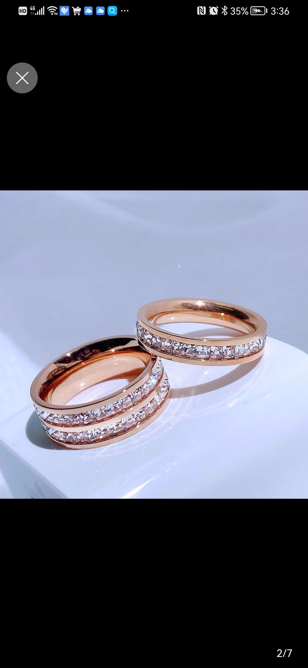 A niche and fashionable multi-layer layered ring for women, an open ring with adjustable and personalized design, and a finger ring joint accessory details Picture