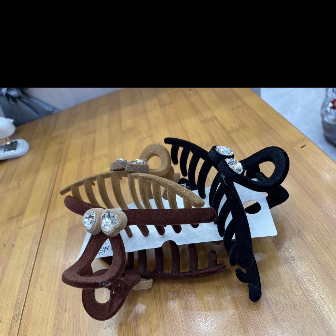 Hair Clips Are Popular In Autumn And Winter Specification drawing