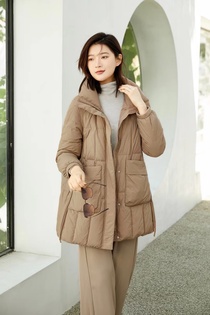 Women's down jacket short Korean version of down jacket 911