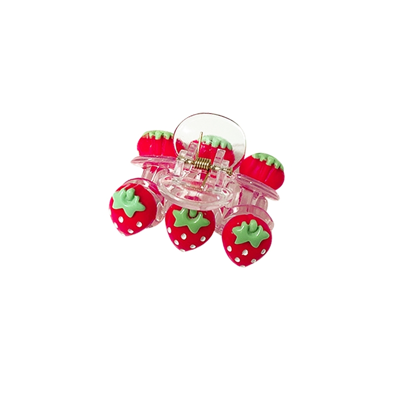Hairpin Girls' Summer Children's Net Red Broken Hair Clip Small Claw Clip Shark Clip New Clip Headwear Korean Hair Accessories Children's Claw Clip Cute Bear Claw Clip Girls' Net Red Hair Card Girl Headwear Small Claw Claw Broken Hair Fringe 198