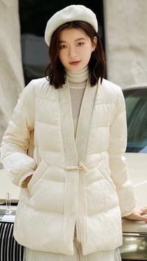 Short down jacket women's small down jacket 902