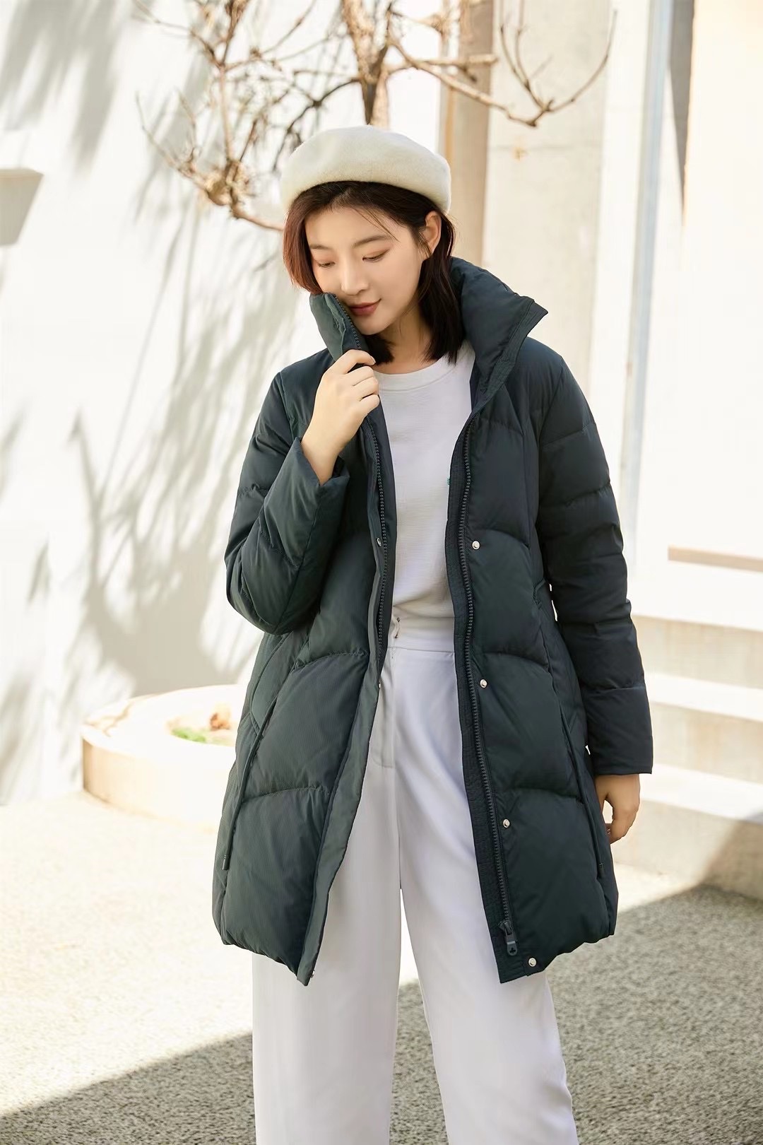 Female short Korean version loose cotton-padded jacket students cotton-padded jacket jacket 921