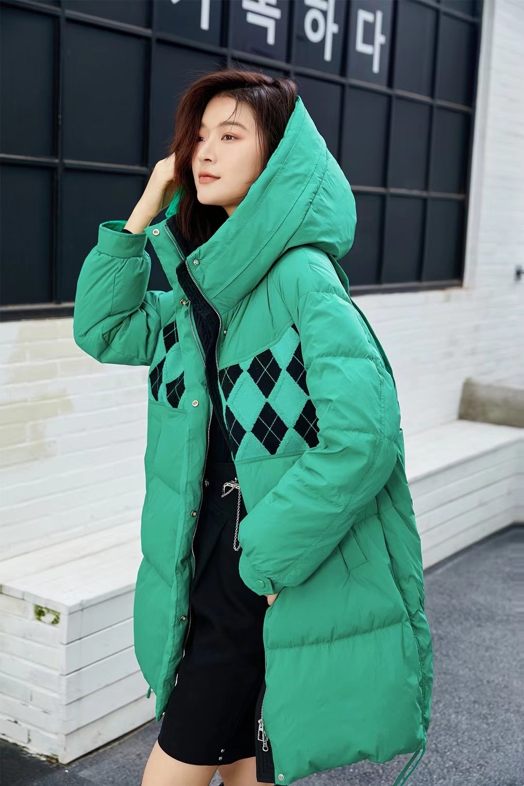 Winter new women's down jacket padded jacket 918