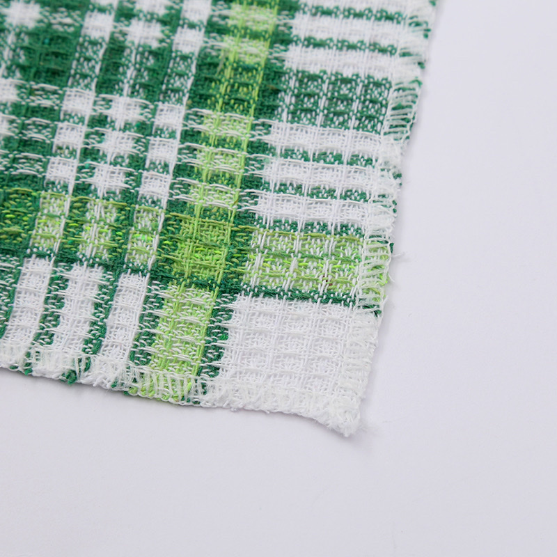 Yarn-Dyed Fabric Small Square Towel Dish Towel Kitchen details Picture