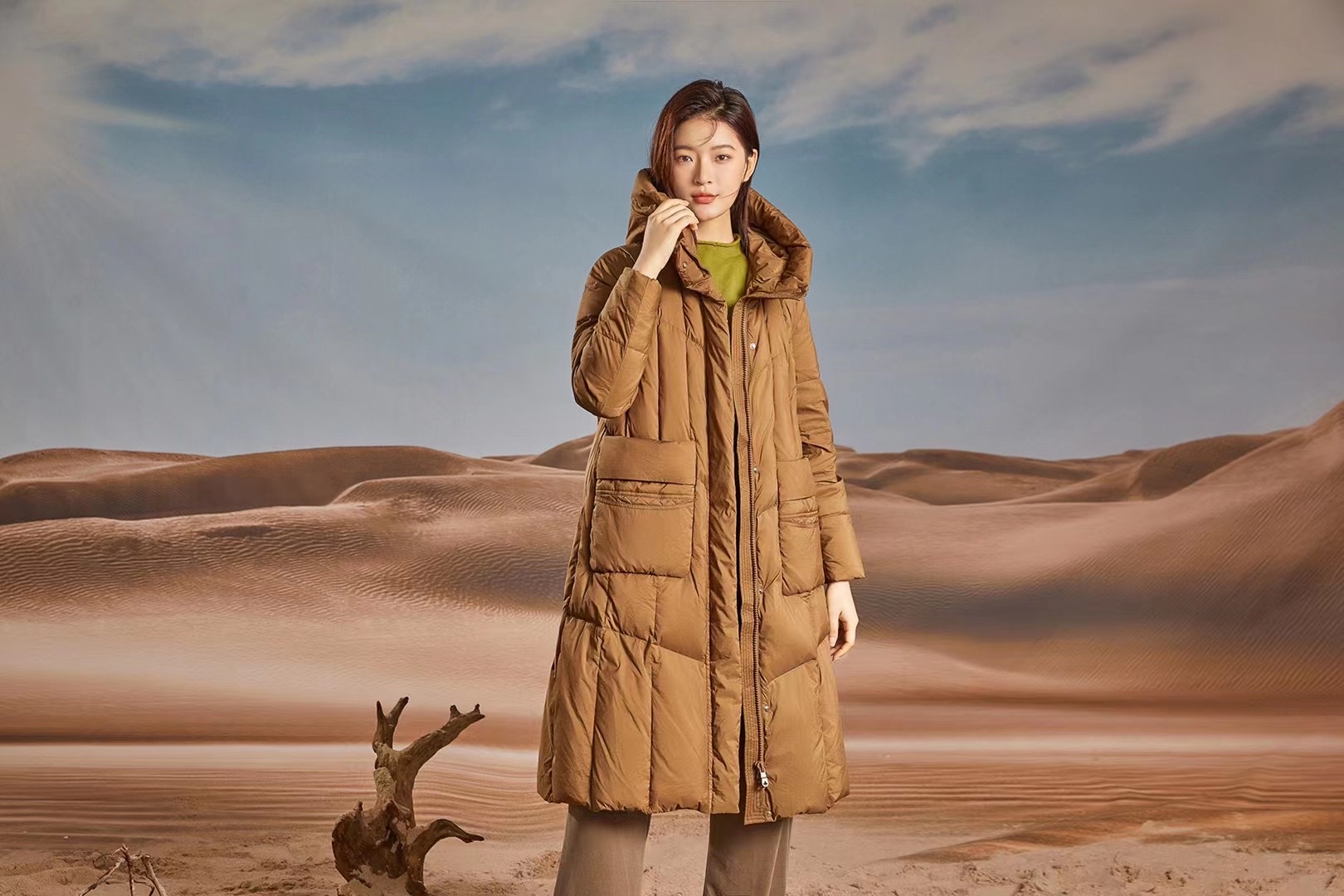Down jacket new winter color commuter style ladies boutique down jacket lady white collar down jacket 938