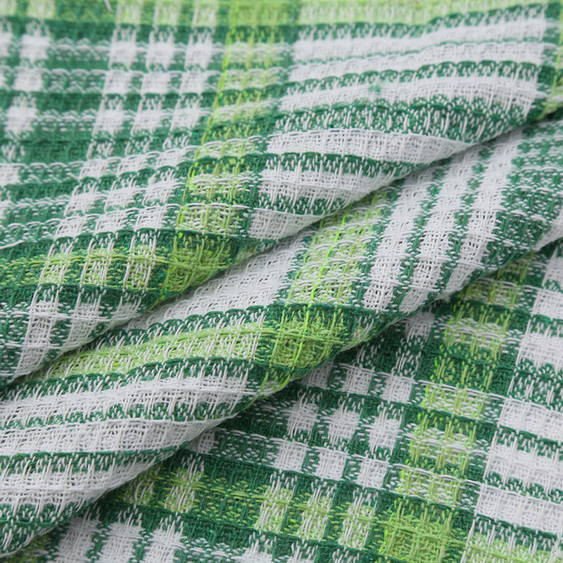 Yarn-Dyed Fabric Small Square Towel Dish Towel Kitchen Application Scenario