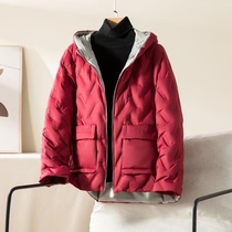 Women's warm long sleeve cotton liner women's home cotton-padded jacket down jacket 949