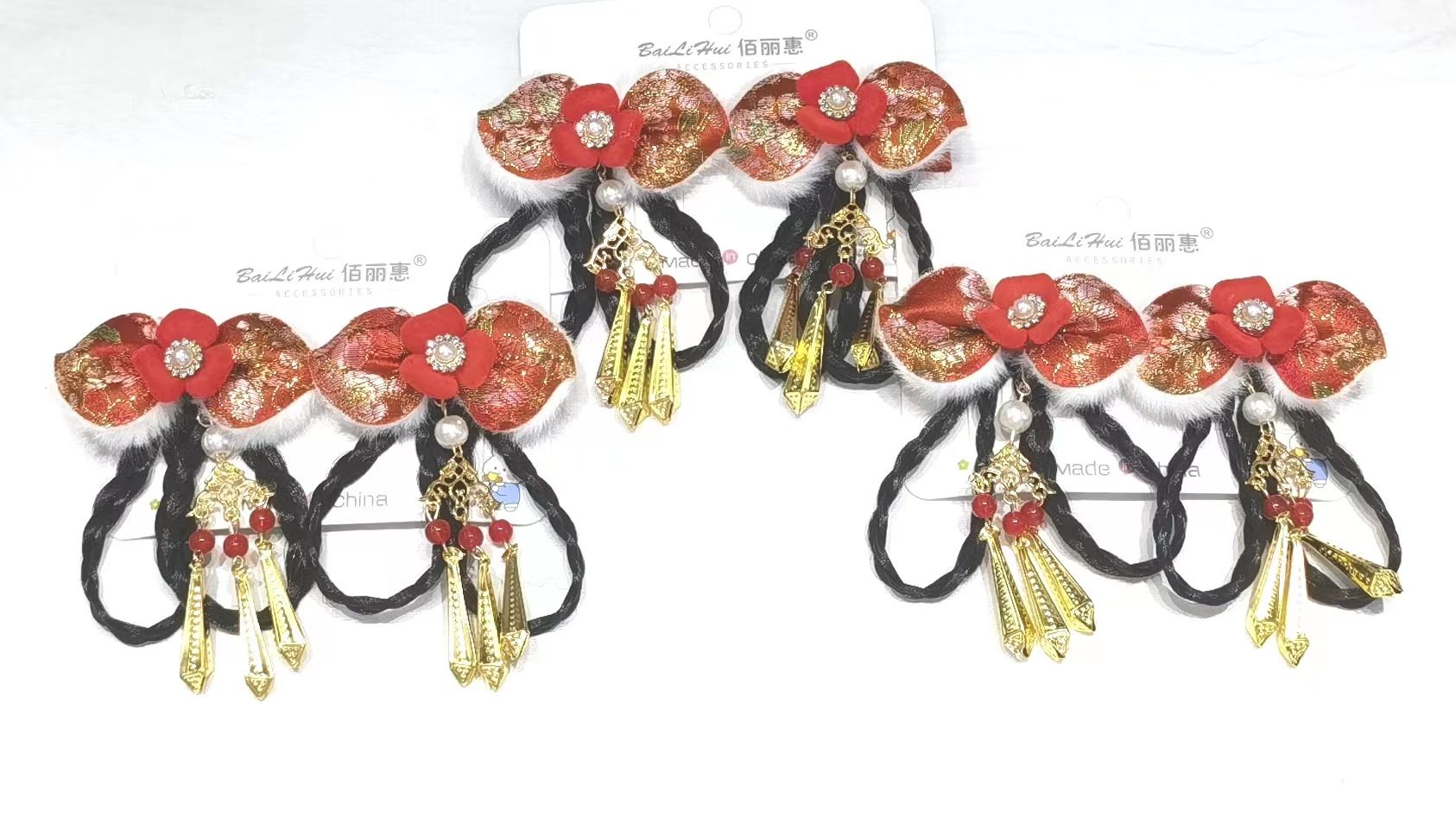 Red Hanfu streamer clip