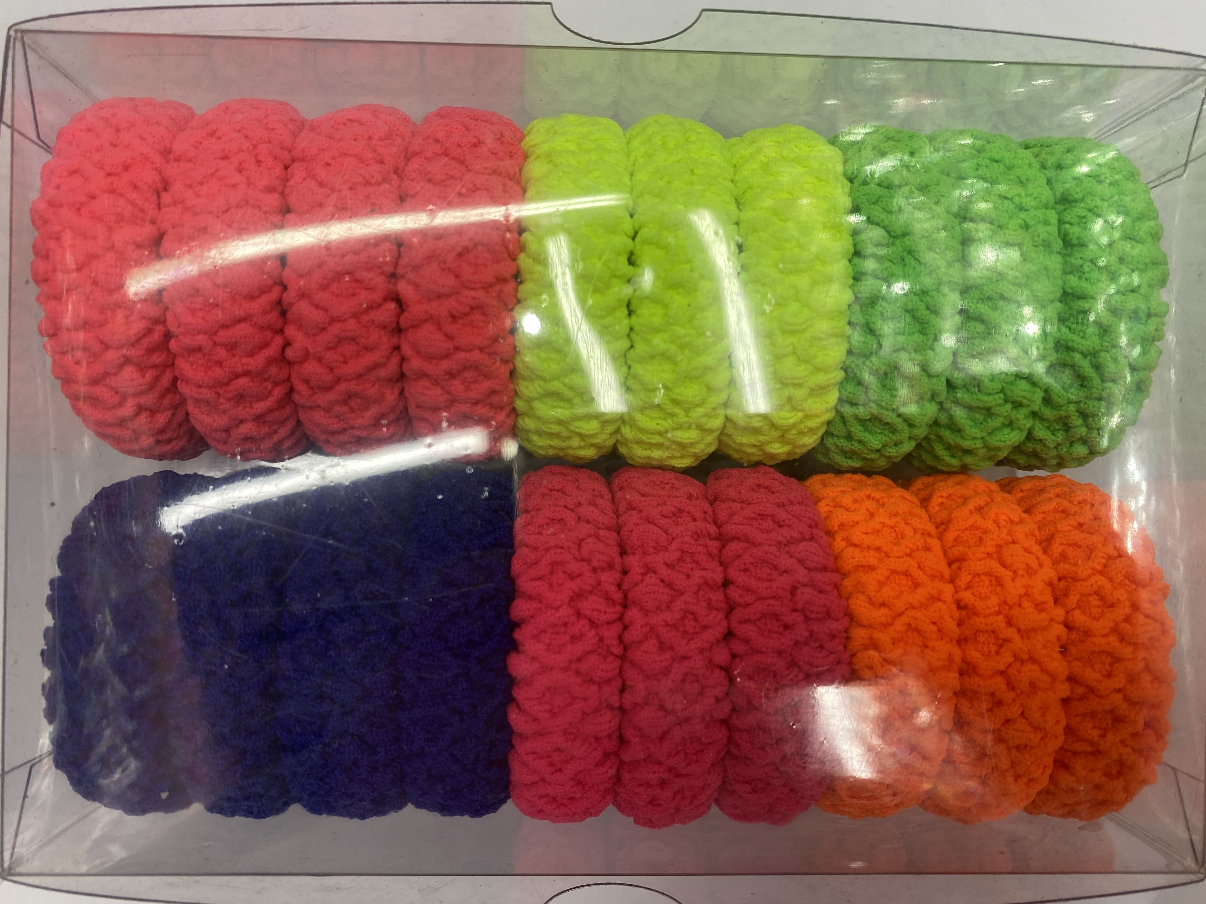 花纹4.5寸发圈 毛巾圈发圈发饰盒子装