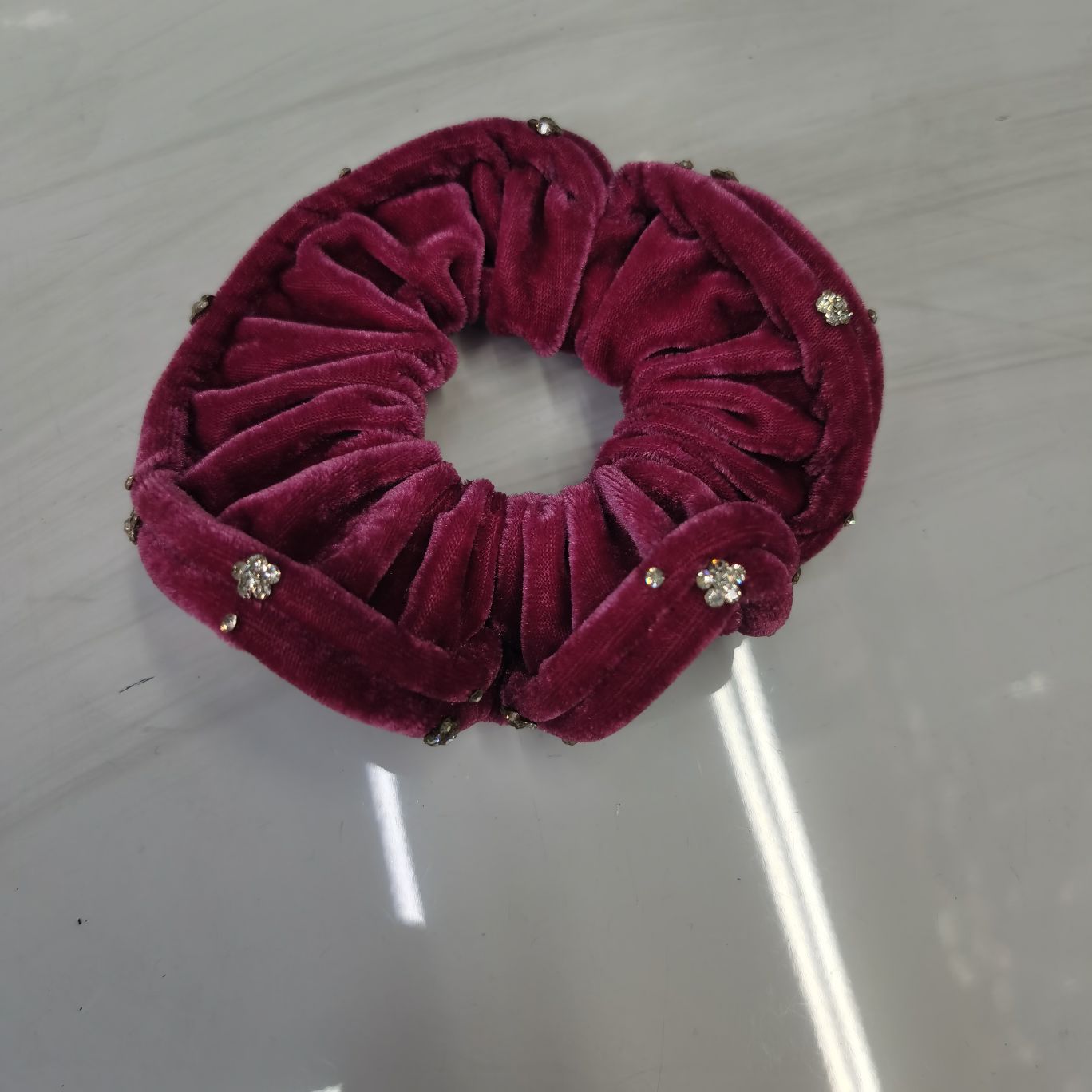 Net red head ring three pearl accessories four bullet five star non-fleece series Korean flower cloth head ring two bullet flying 0100