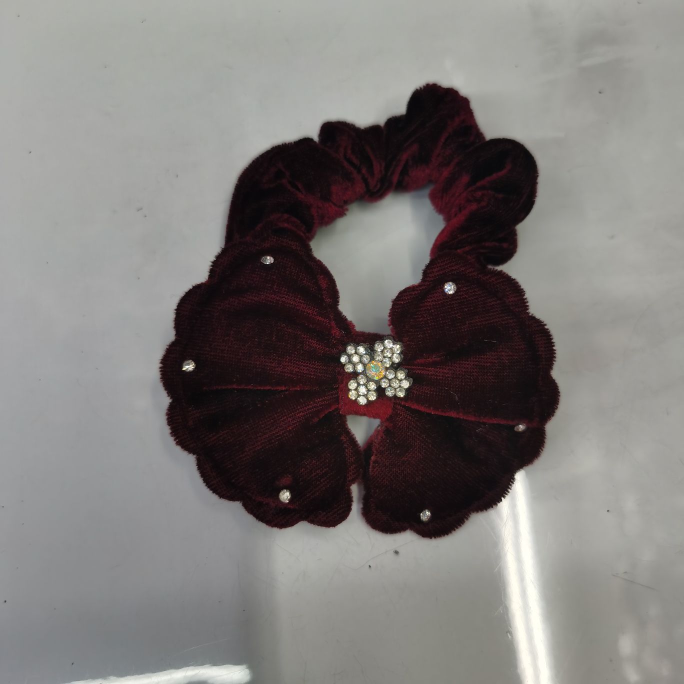 Net red head ring three pearl accessories four bullet five star series two bullet flannel cloth point diamond pearl accessories Chen Fei 118