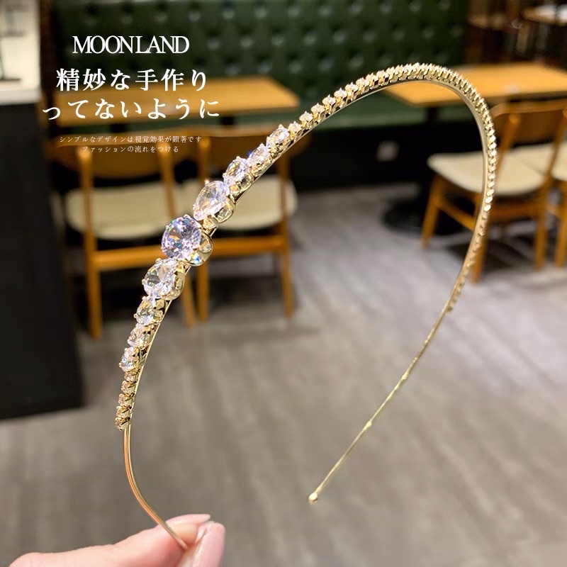 Super Hot, Korean Version Of The Fashion Swarovski Crystal Hair Accessories Headdress