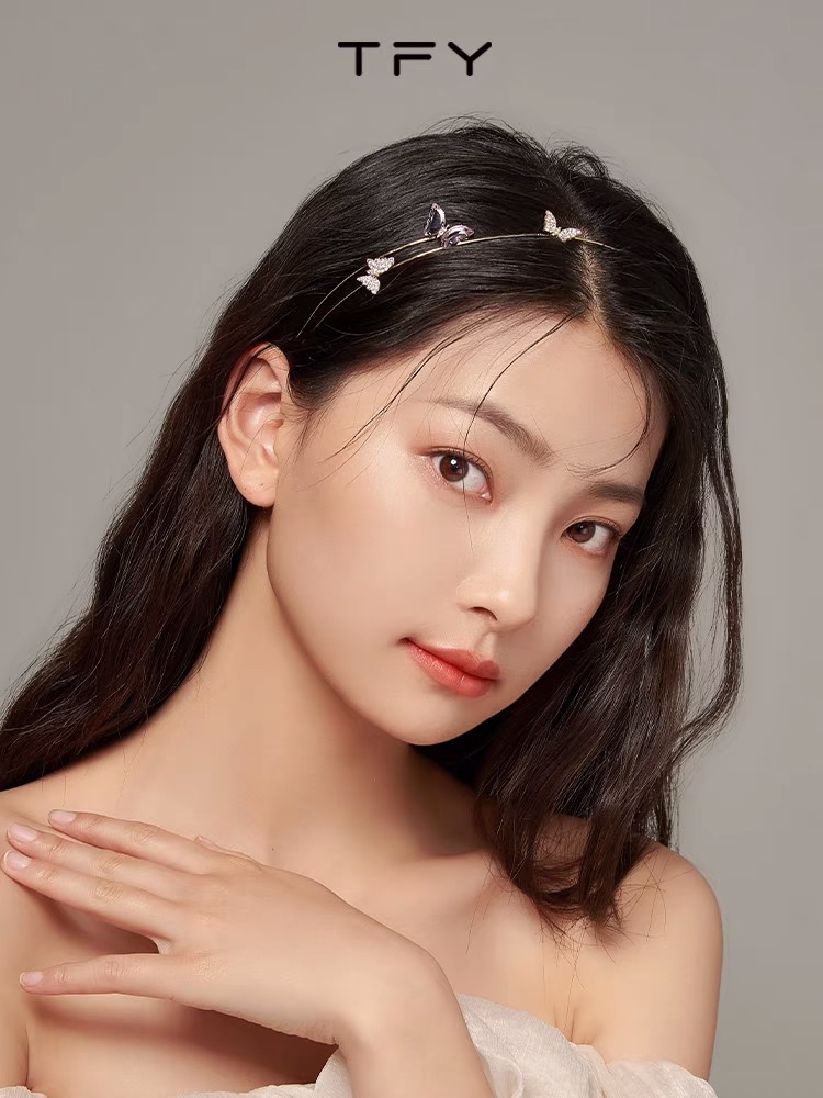 Genie 🧚‍♀️ Lovely, Elegant Temperament Noble Hair Band Thin Pole Hot Fashion Korean Version