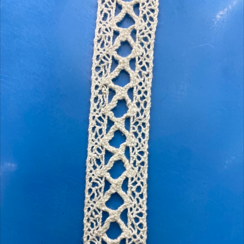 Tc843 Garment Fabric Lace Accessories Cotton Edge