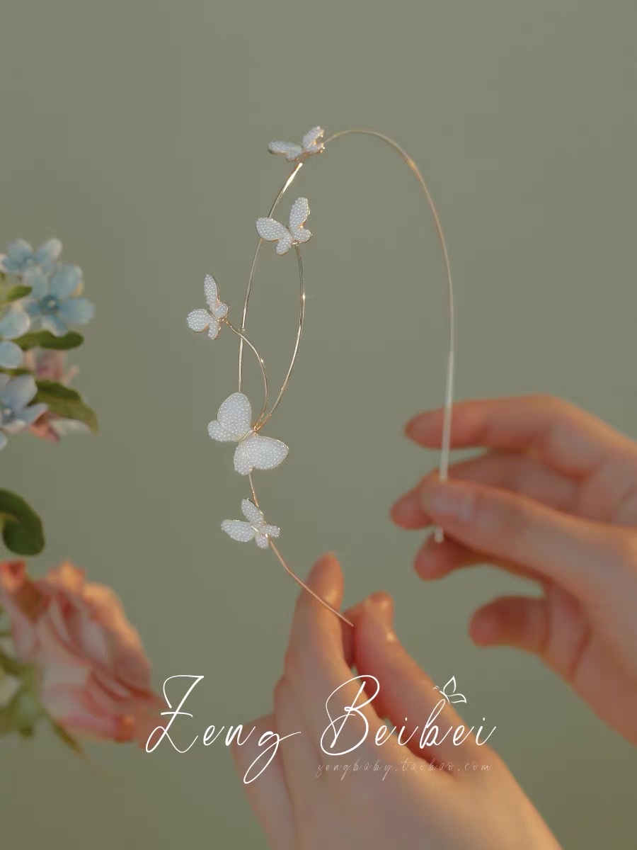Korean Hair Accessories Pearl Head Hoop, Fashion Simple Atmosphere Grade, Fashion