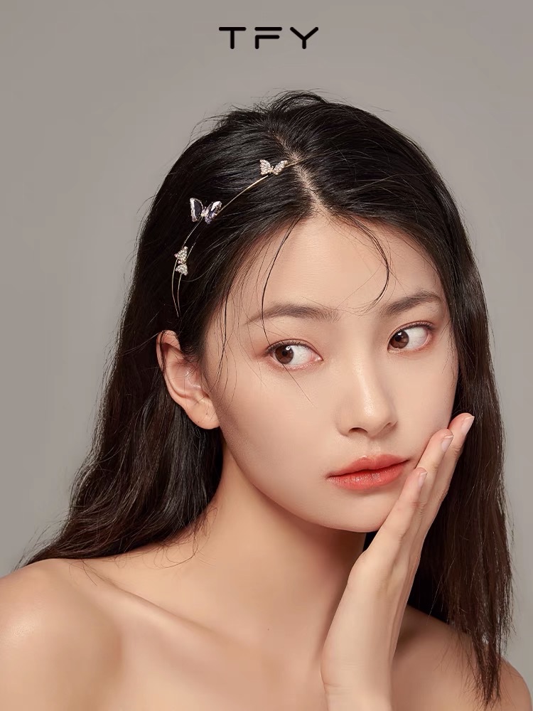 Genie 🧚♀️ Lovely, Elegant Temperament Noble Hair Band Thin Pole Hot Fashion Korean Version Application Scenario