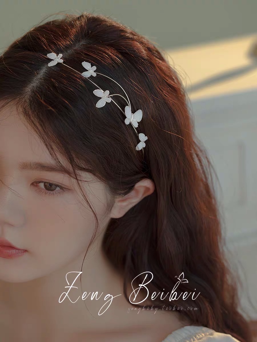 Korean Hair Accessories Pearl Head Hoop, Fashion Simple Atmosphere Grade, Fashion details Picture