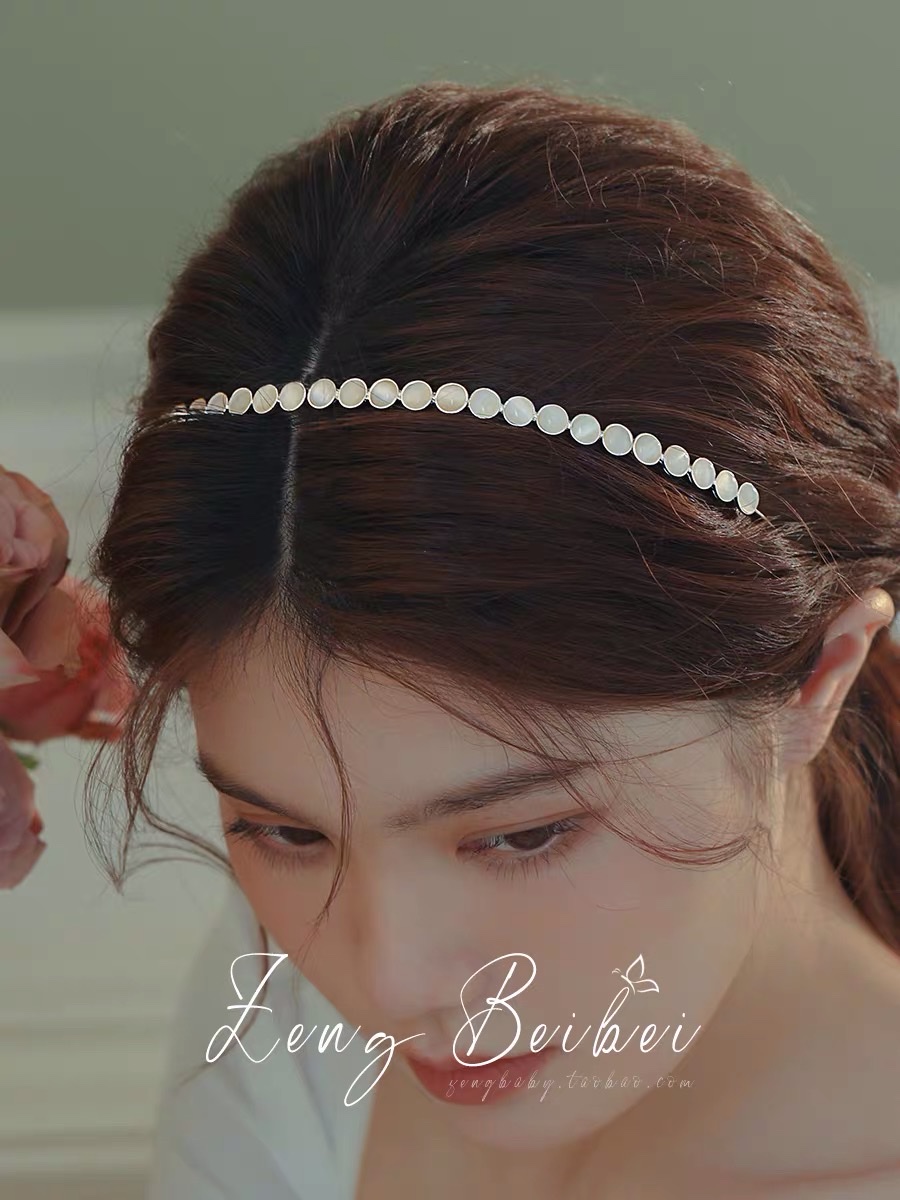 High-End Atmosphere Luxury Class Low-Key Elegant Decent Hair Accessories Headdress Headflower details Picture
