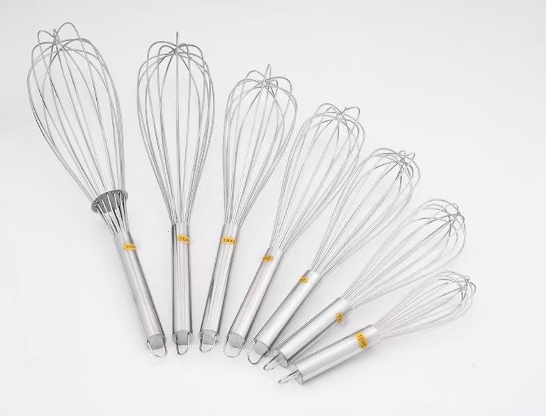 Stainless steel whisk hand whisk cream whisk egg whisk stick whisk Egg whip household baking tool thumbnail