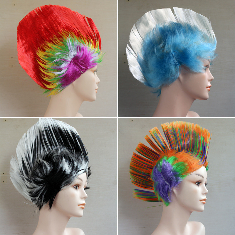 Halloween Rooster Comb hair Carnival supplies