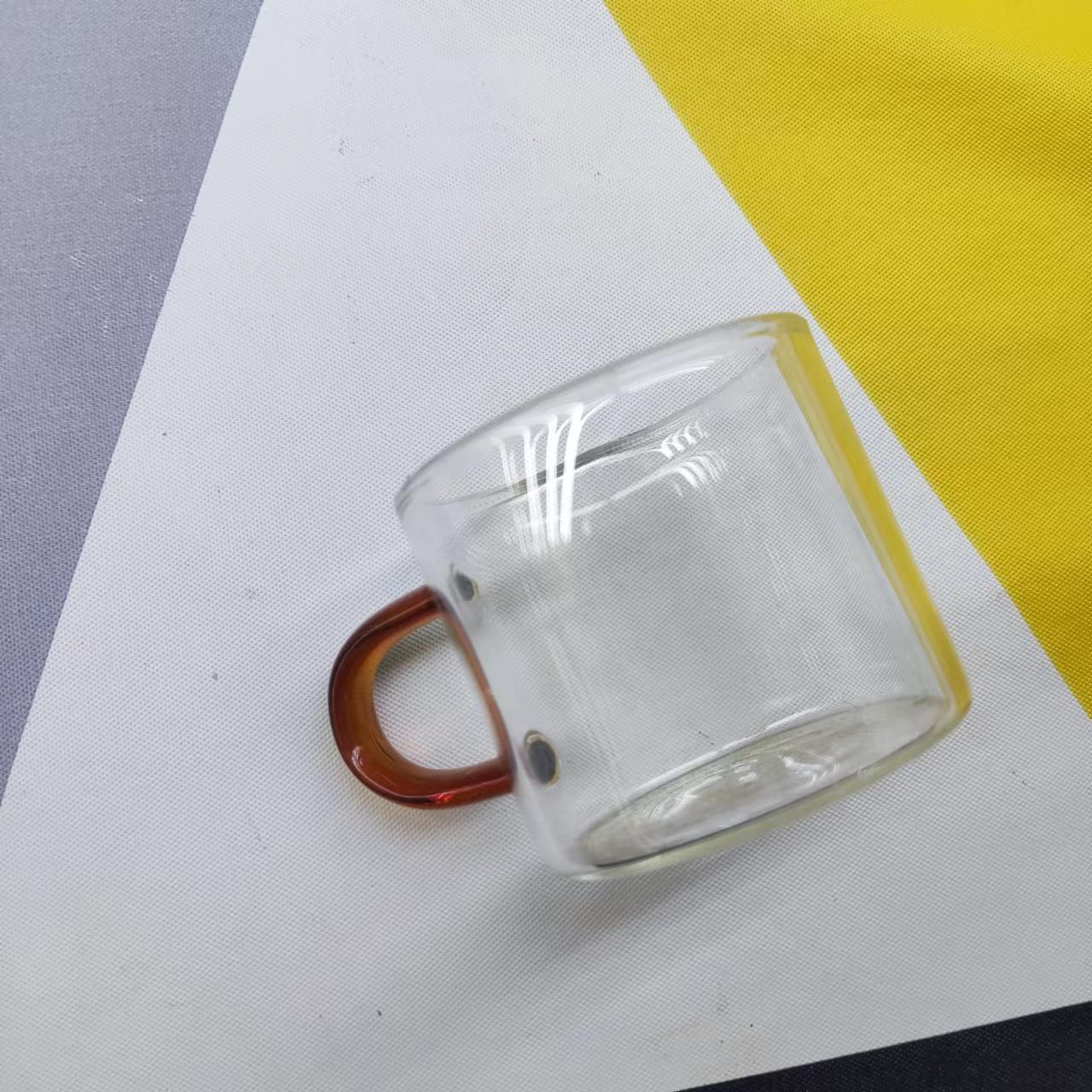 High Temperature Resistant Glass Cup Specification drawing