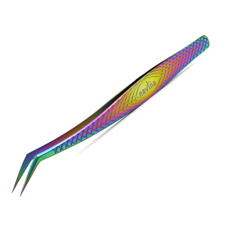 Navina Eyelash Tweezers Magic Mermaid Clip Specification drawing