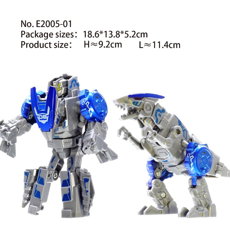 Alloy steel armored Beast - Velociraptor E2005-01 details Picture