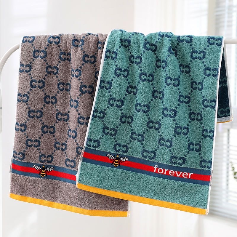 Cotton washcloth wash face bath household men's and women's washcloth soft absorbent hair adult cotton fashion bee