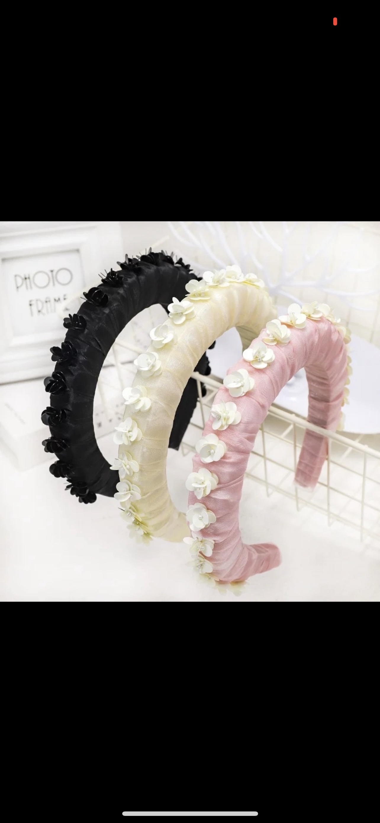 海绵头扣韩版进口亮片手工制作网红爆款