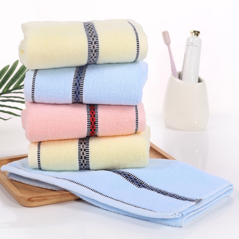 Towel pure cotton washcloth household cotton washcloth men and women couples company welfare labor protection gift plain towel