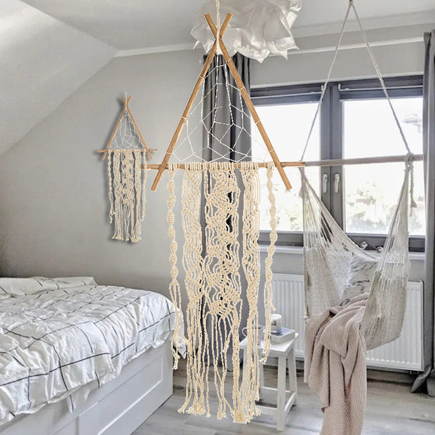 Tianbang dreamcatcher Craft Feather Home Wall Decoration Creative Birthday Gift Dream Catcher 20DC081 pic 1