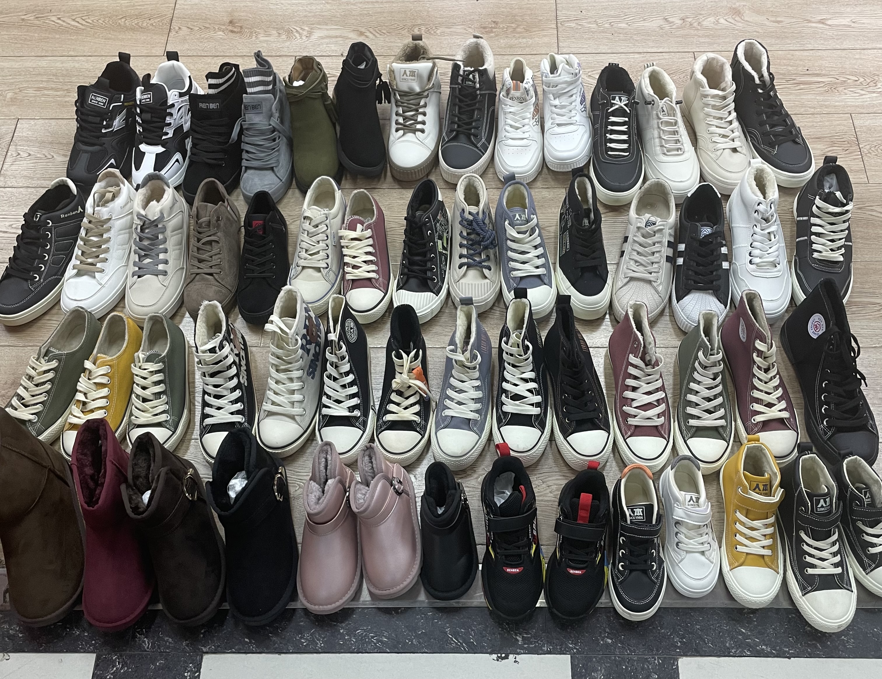 This high - quality cotton shoes clearance special deal tail goods