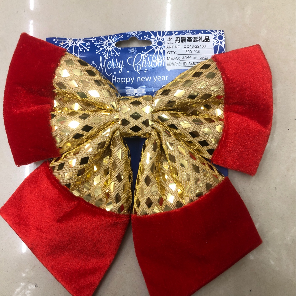 Bow, large bow, colorful bow, decorative bow, Christmas decorative bow, new bow, factory direct sales, supports customization, can be selected according to requirements details Picture